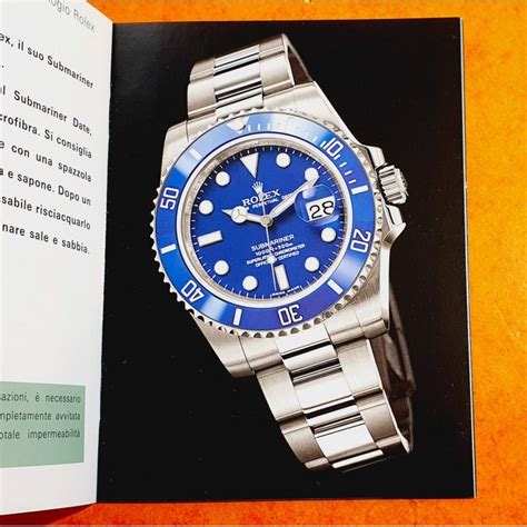 rolex submariner manuale|rolex submariner instructions.